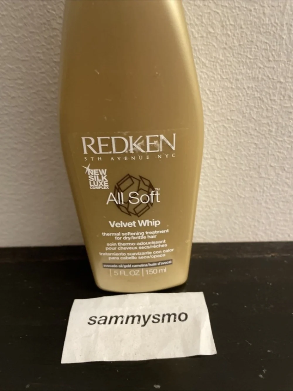 Redken All Soft Velvet Whip Thermal Softening Treatment Spray 5 fl oz